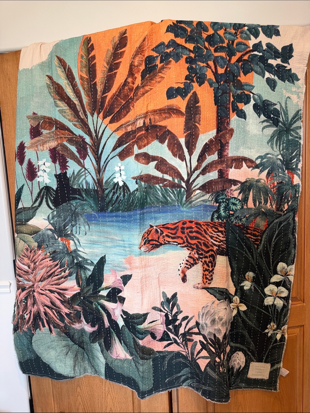 Anthropologie throw blanket